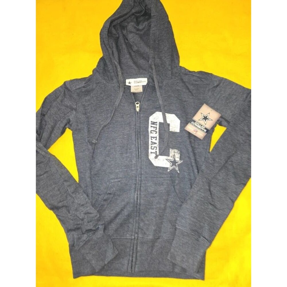 Dallas Cowboys Youth Girl's Small Hoodie (BLOC-30)